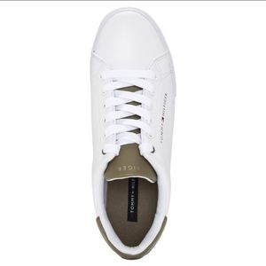 TOMMY HILFIGER WOMEN'S LYAN TRAINERS - SIZE 10 - WHITE